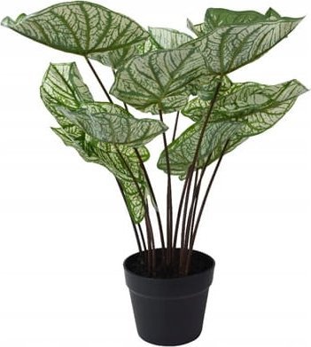 Kaemingk Roślina zielona w doniczce sztuczna dekoracyjna 50x50cm