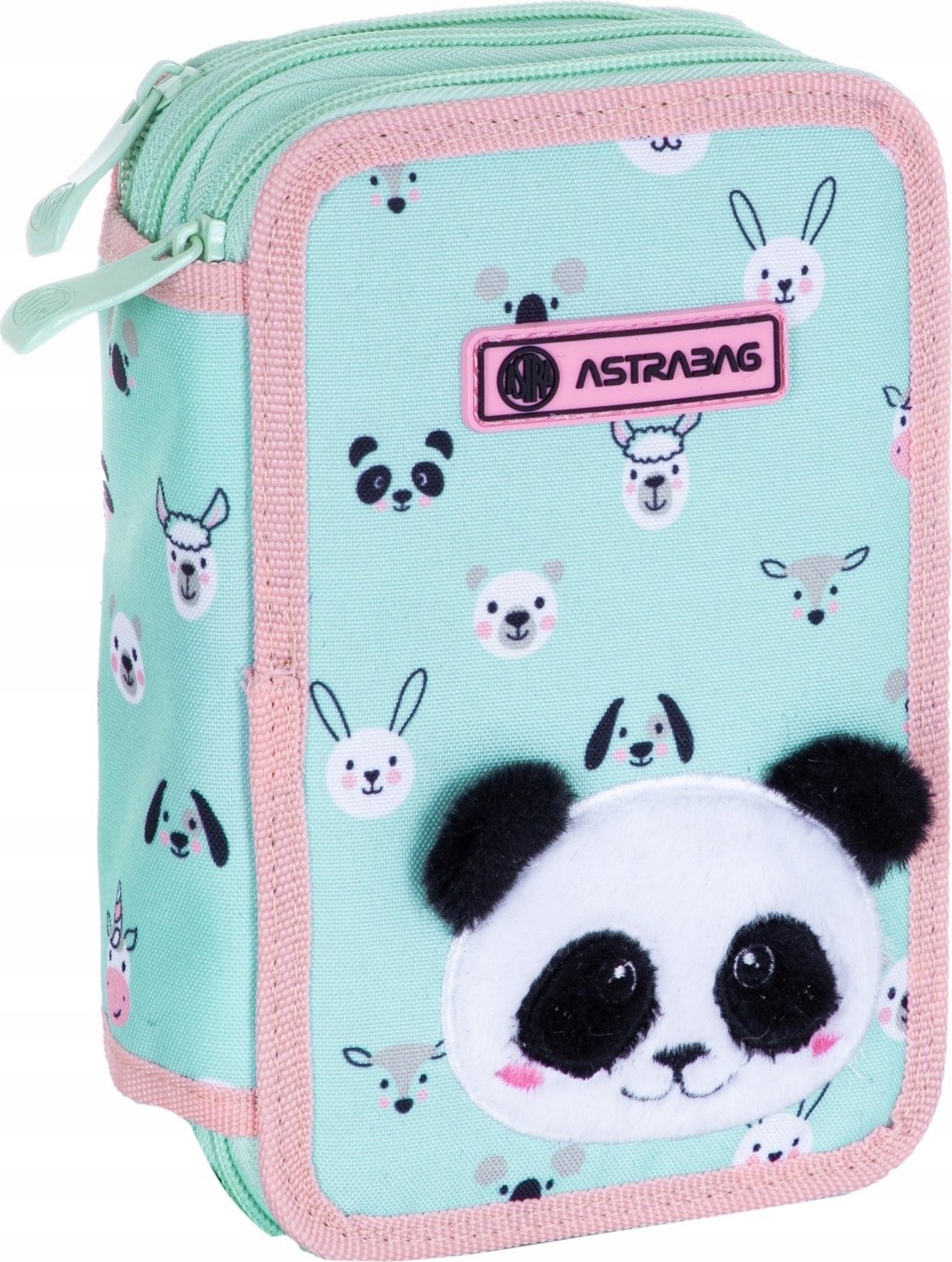 Piórnik Astra Piórnik potrójny z wyposaż Teddy Panda AC31 ASTRA