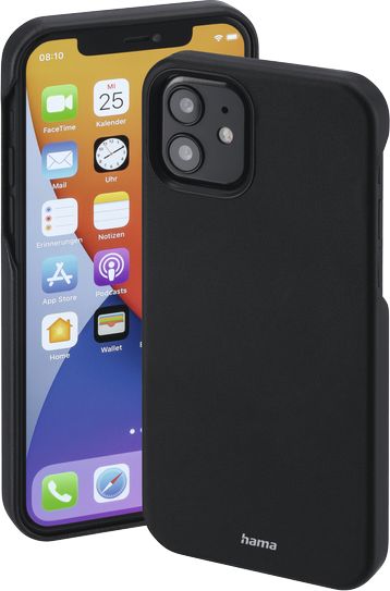 Hama MagCase Finest Sense FUTERAŁ GSM DLA IPHONE 12/12 PRO, CZARNY