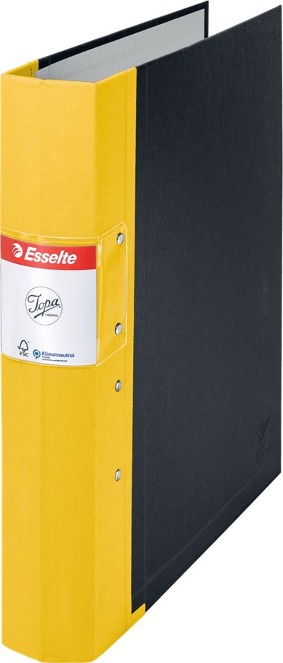 Segregator Esselte Jopa mechanizm szwedzki A4 60mm żółty (ES1003)