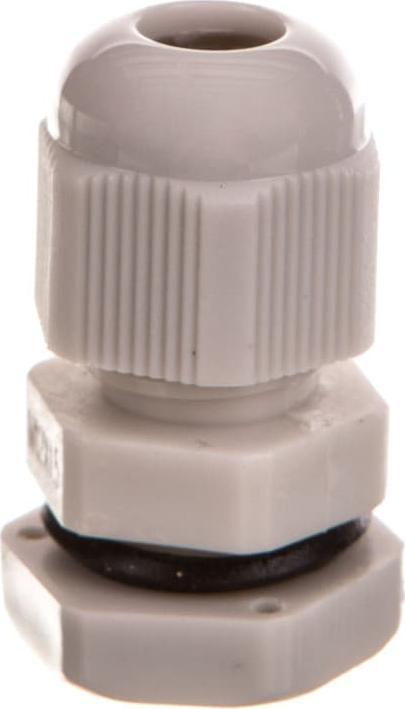 Erko Dławnica poliamidowa M12 IP68 szara DK M-12-S