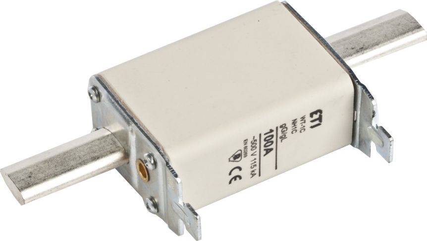 Eti-Polam Wkładka bezpiecznikowa KOMBI NH1C 100A gG/gL 500V WT-1C (004184214)