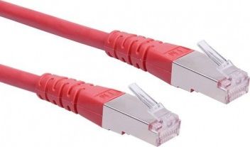 Roline Roline PatchCord S/FTP (PiMF) Kat.6 1.5m czerwony