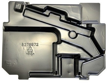 Makita Makita deep-drawn part 837897-2, insert for DJR (black, for MAKPAC size 2)