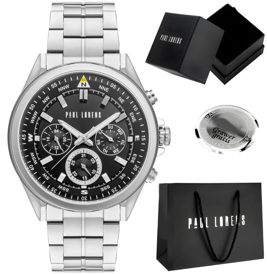 Zegarek męski Paul Lorens - KODARI-1C1 Z GRAWEREM