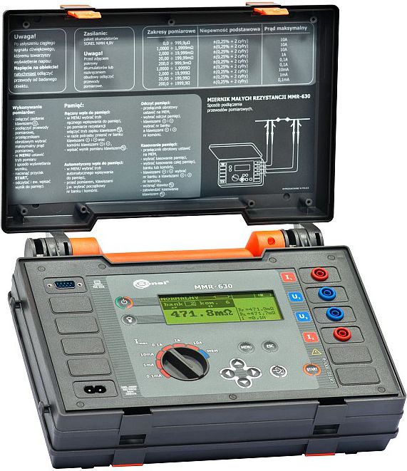 Sonel Miernik małych rezystancji MMR-630 (WMPLMMR630)