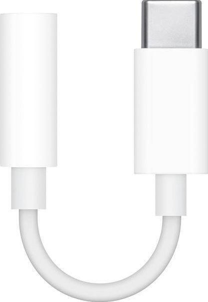 Adapter USB Apple MW2Q3ZM/A USB-C - Jack 3.5mm Biały (MW2Q3ZM/A)