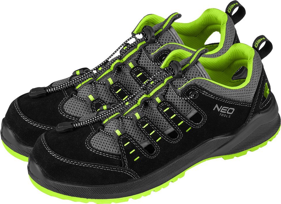 Neo Sandały robocze S1P SR, stalowy podnosek, stalowa wkładka antyprzebiciowa, rozmiar 42