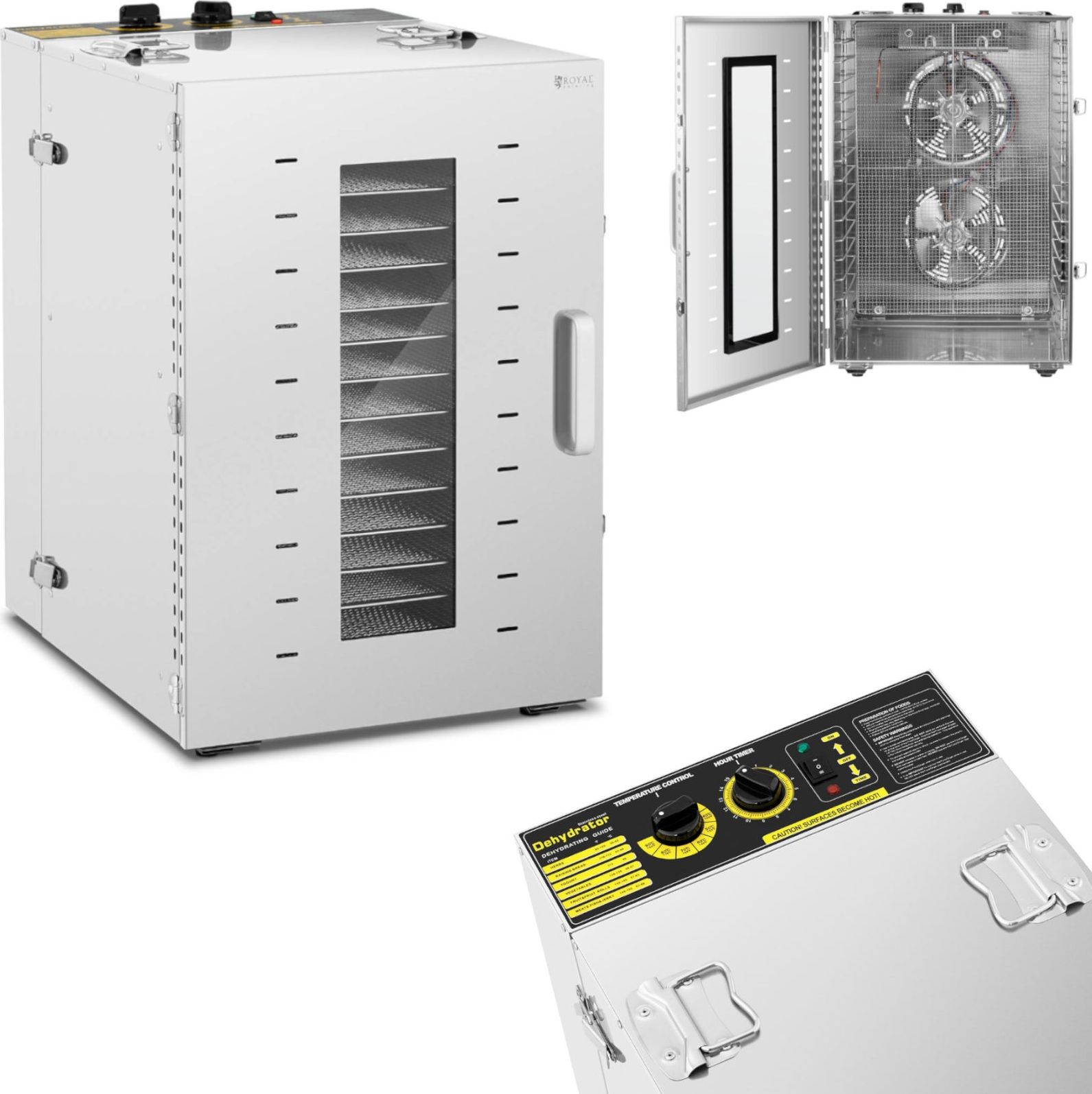 Suszarka Royal Catering RCDA-1350/100S