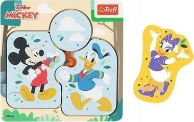 Trefl Puzzle drewniane Mickey Mouse & Friends 6el TREFL
