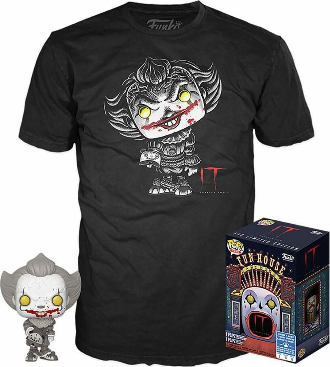 Figurka Funko Pop funko pop! e it 2 pennywise exclusive t-shirt m