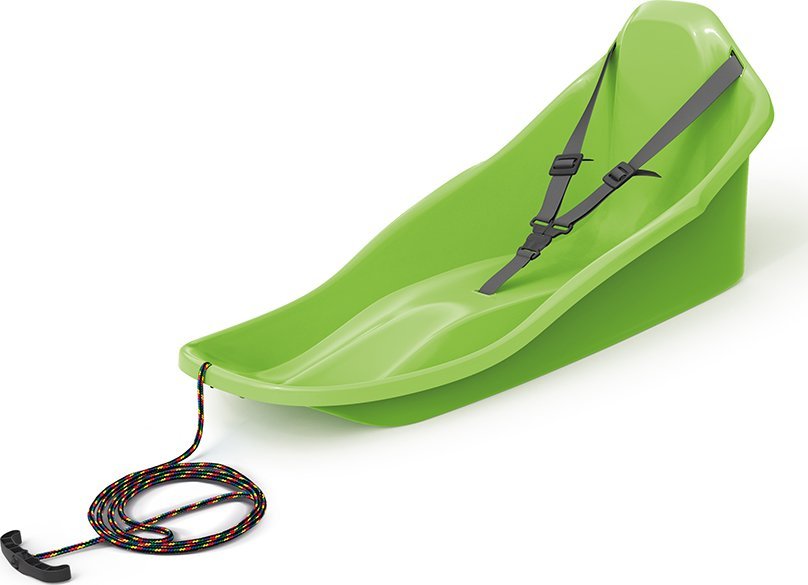 Prosperplast Sanki z oparciem TOPO Ślizg na zimę zapinane pasy