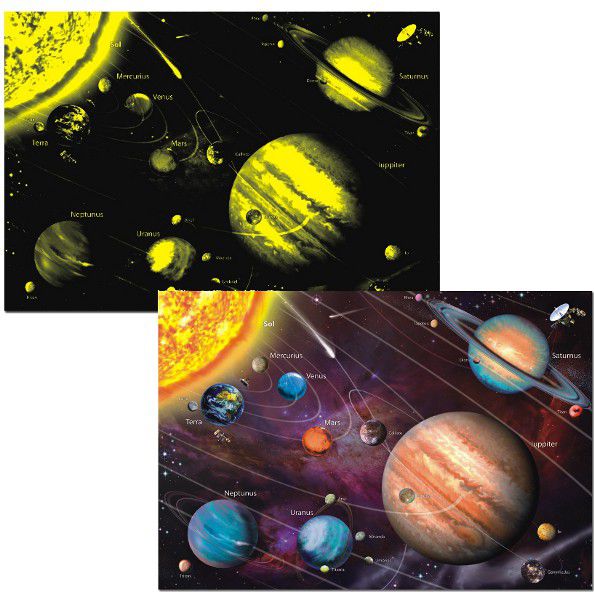 Educa 1000 EL. Neon; Układ Słoneczny (14461)