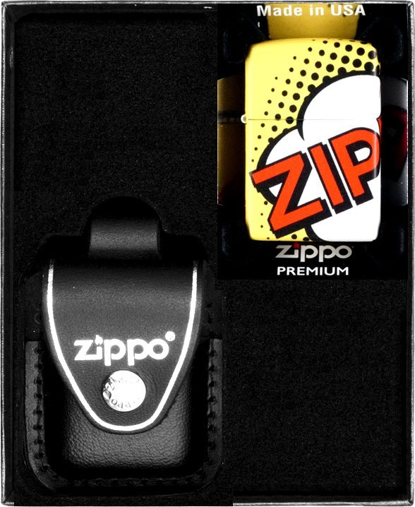 Zestaw ZIPPO Zapalniczka COMIC DESIGN Prezentowy No3