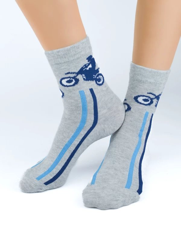 Skarpety chłopięce bawełniane SB001-B-02C EUR 27-30