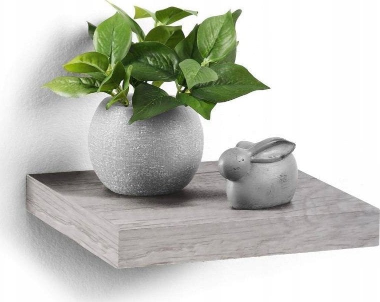 Homea Półka wisząca na ścianę z MDF, dł. 25 cm