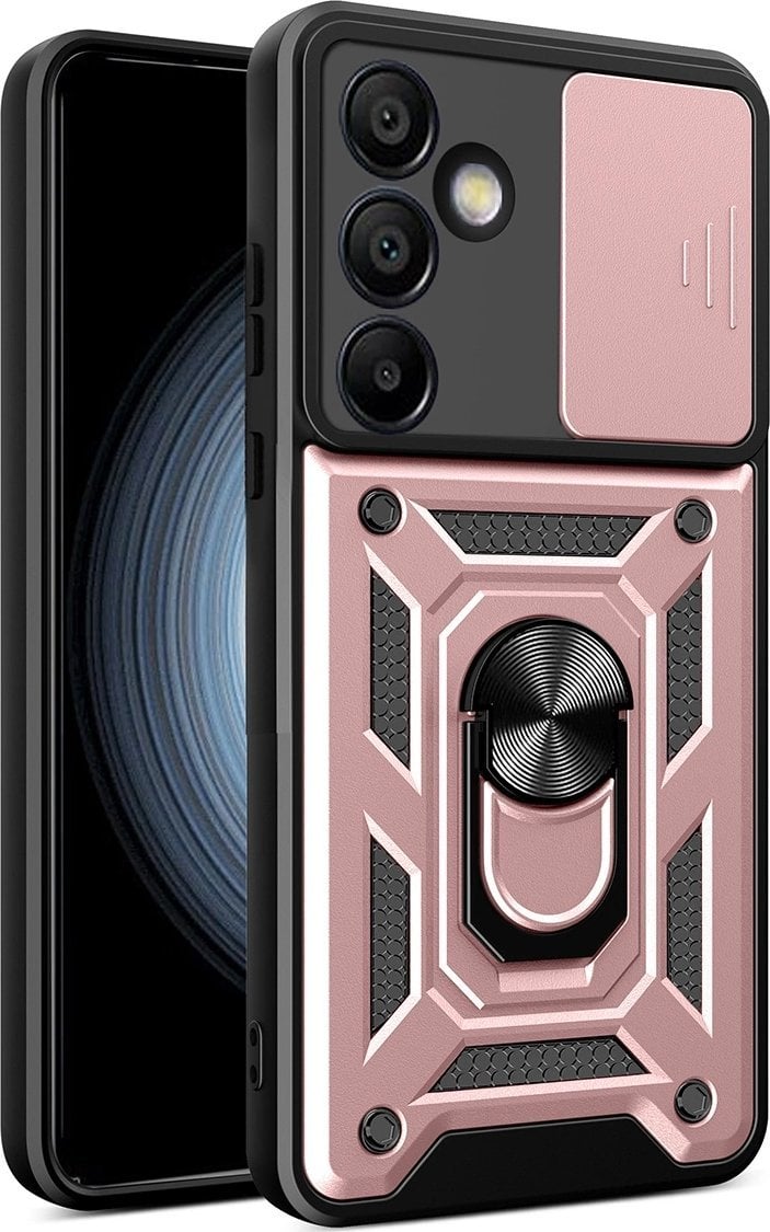 Hybrid Armor Camshield Samsung Galaxy A56 Pink