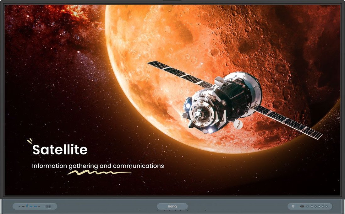 System interaktywny BenQ BenQ RP8604 tablica interaktywna 2,18 m (86") 3840 x 2160 px Ekran dotykowy Czarny