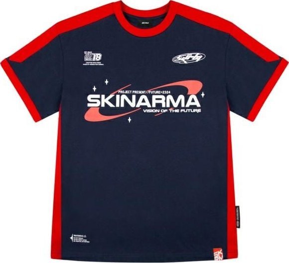 T-shirt Skinarma Halo XL granatowy