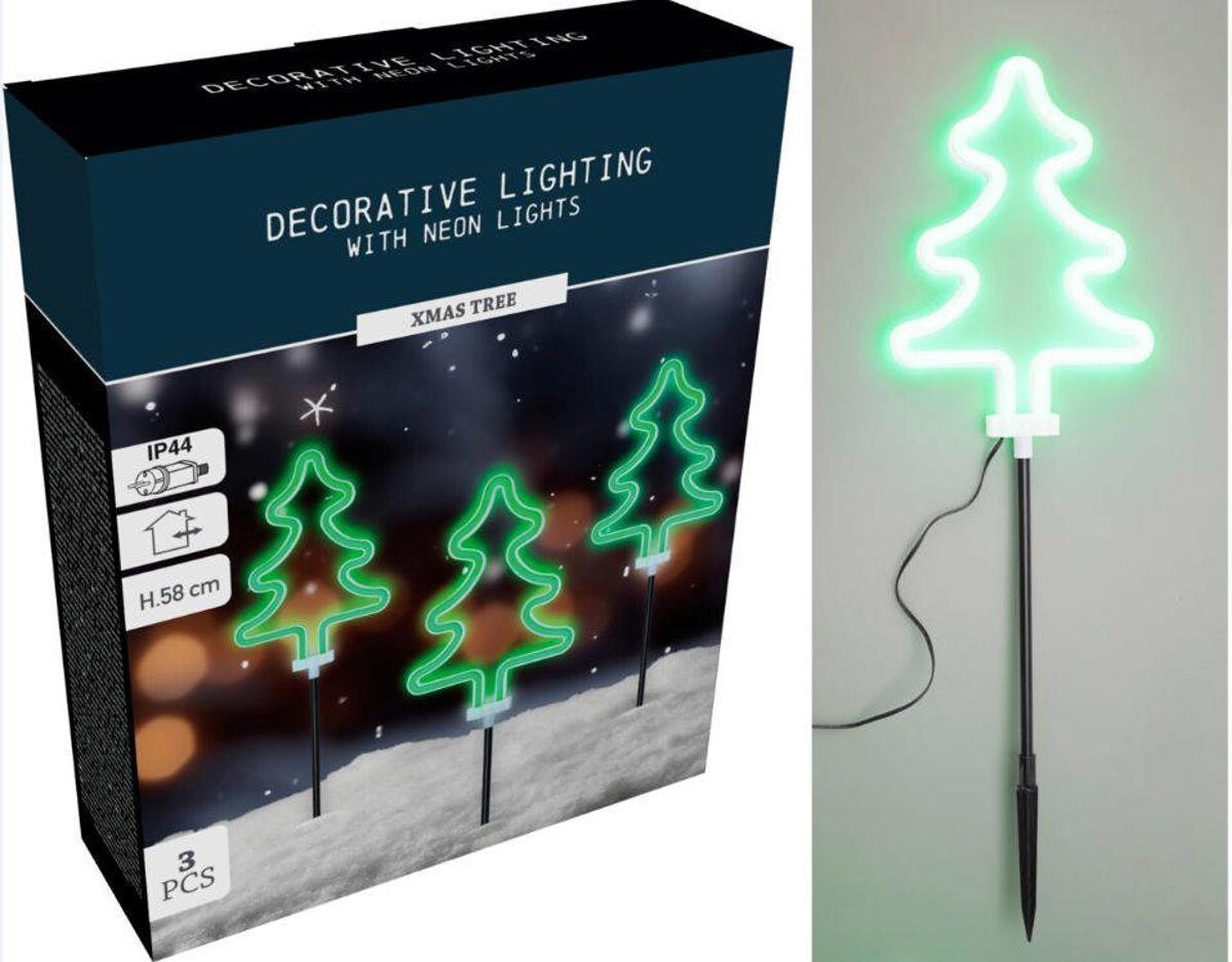 Dekoracja świąteczna Świecąca zewnętrzna dekoracja choinkowa