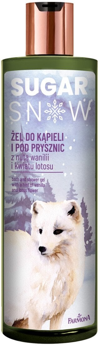 Farmona Sugar Snow Żel do kąpieli i pod prysznic z nutą wanilii i kwiatu lotosu 400ml