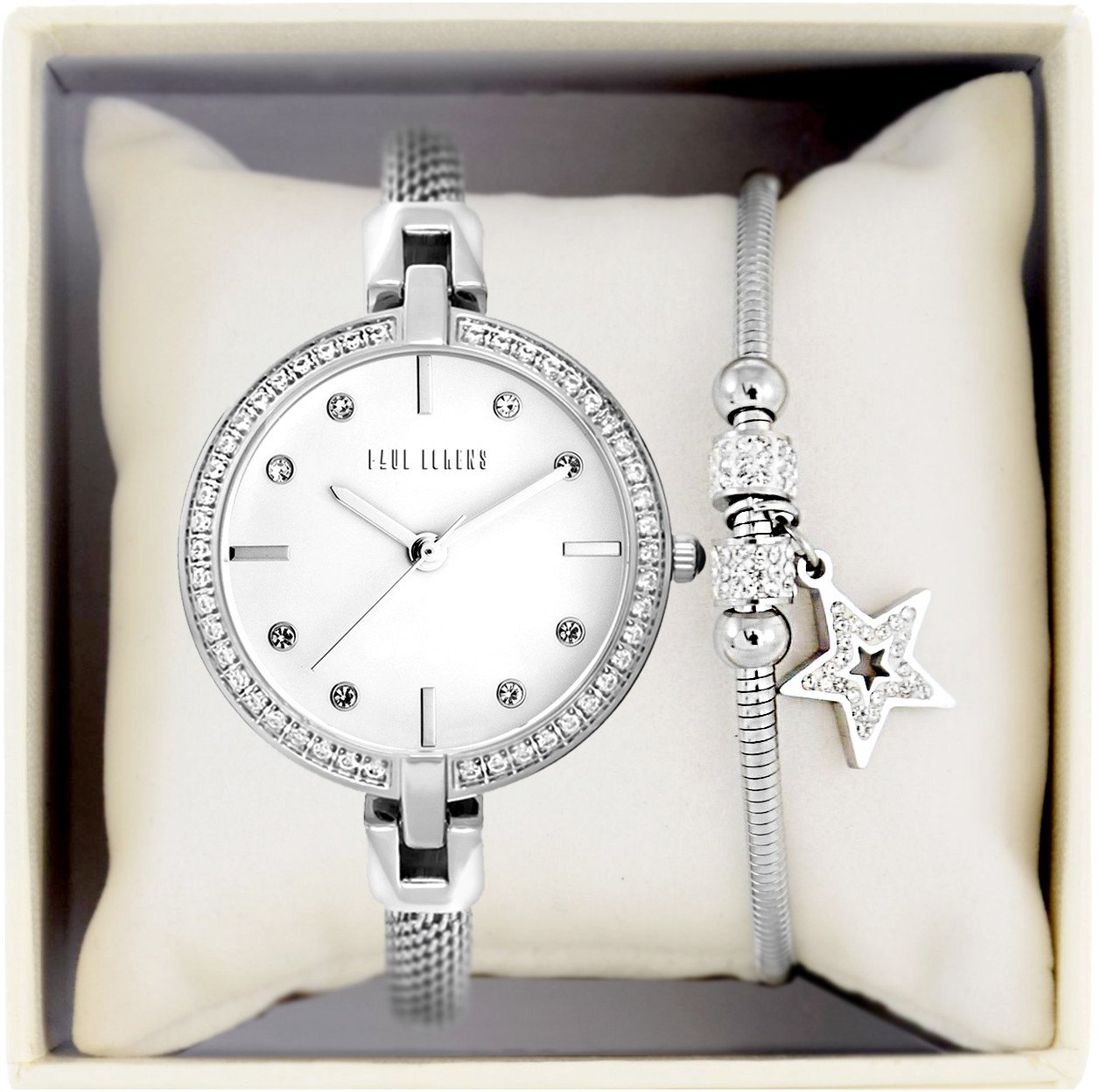 Zegarek damski Paul Lorens-AMBERA- 10665B-3C1 + bransoletka Pacific