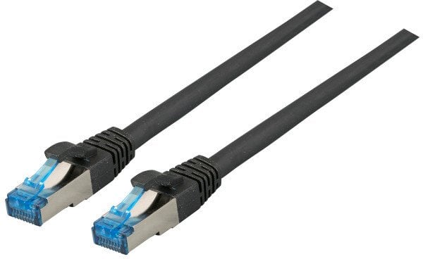 EFB Kabel patchcord Superflex czarny długość 25m 10Gbit 500MhZ z kablem Cat6A Cat 7