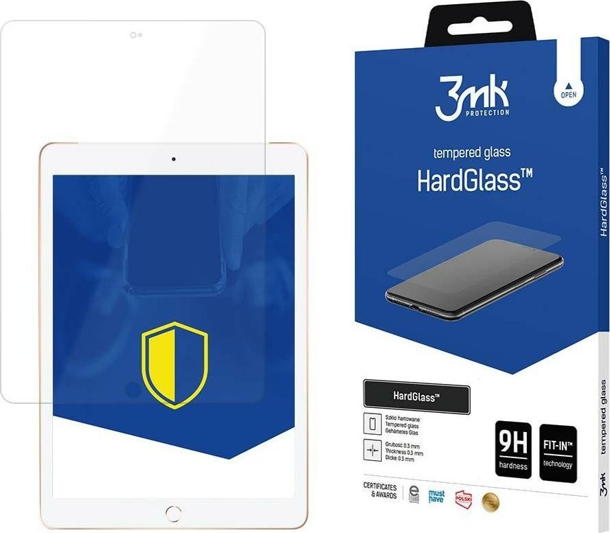 3MK HardGlass do Apple iPad 10.2` 8gen/9gen