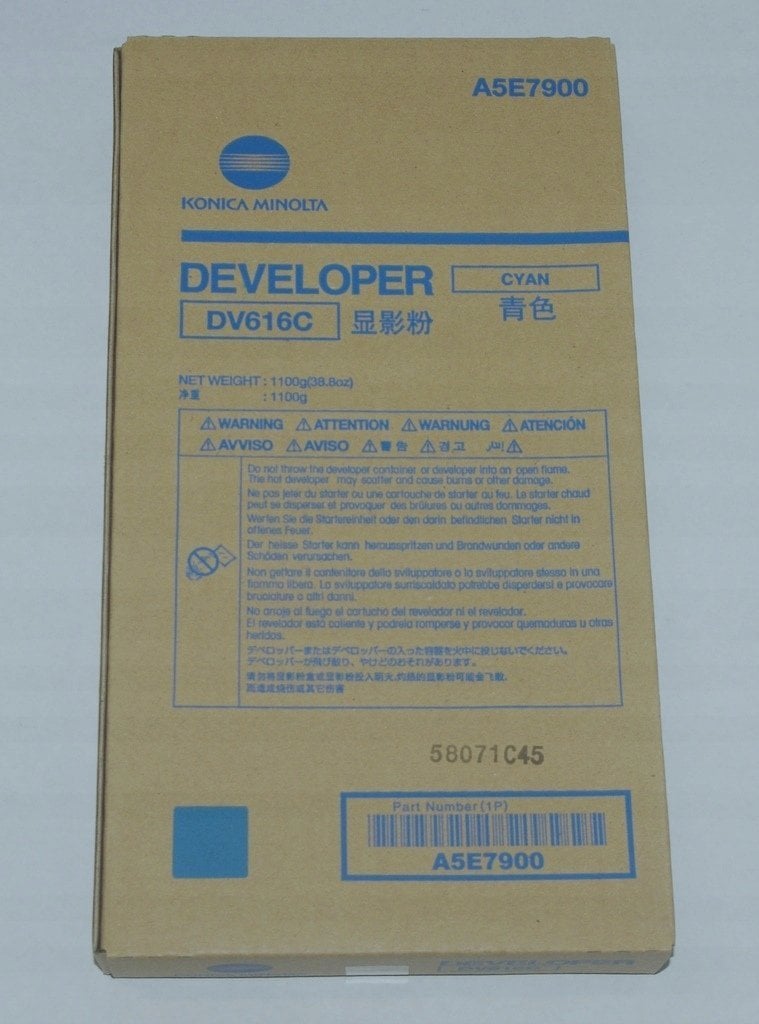 Toner Konica Minolta KONICA/MINOLTA Entwickler cyan