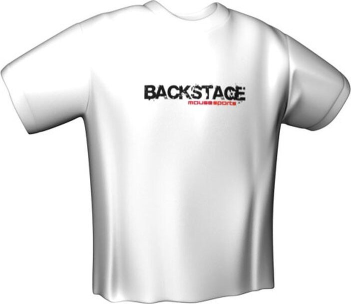 MOUSESPORTS BACKSTAGE T-Shirt White (L)