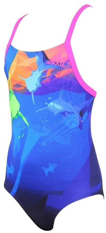 Adidas Strój kąpielowy JUNIOR granatowy AY2812 WZROST 170 CM