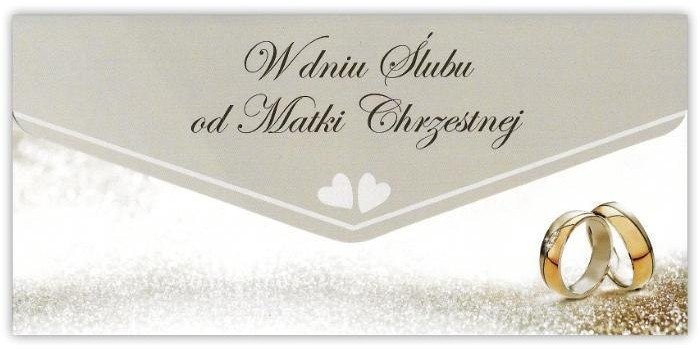Trend Karnet-koperta Ślub od Matki Chrzestnej