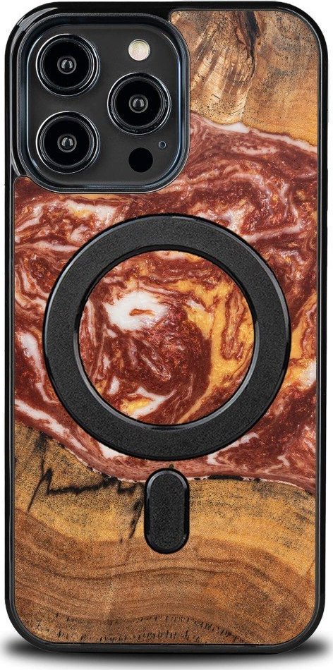 BeWood Etui Bewood Unique na iPhone 14 Pro Max - Planets - Mars z MagSafe