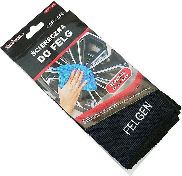 Carcommerce ŚCIERECZKA DO FELG - mikrofibra 40x40cm