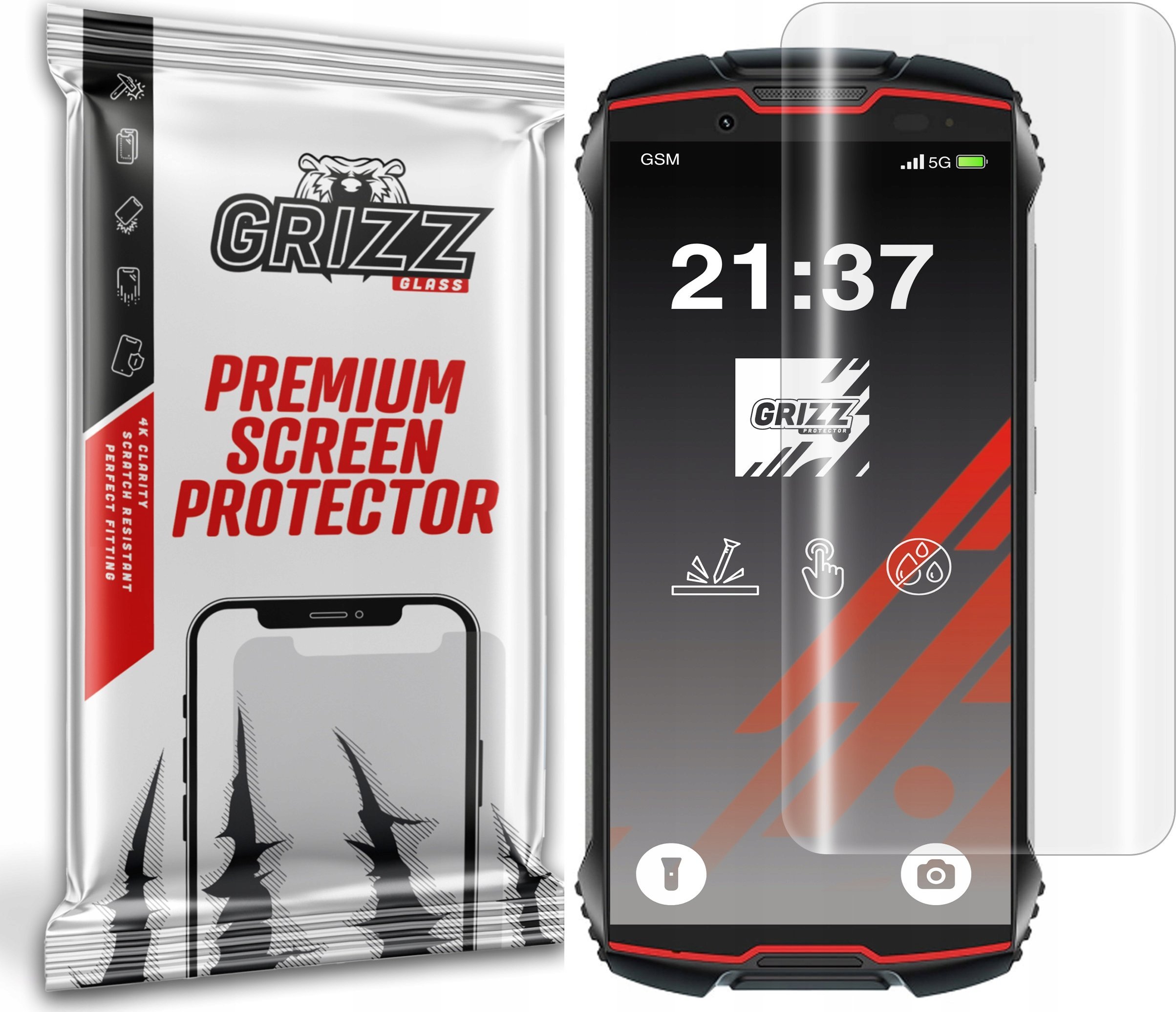 Folia hydrożelowa GrizzGlass Hydrofilm do Cubot King Kong Mini 2 Pro