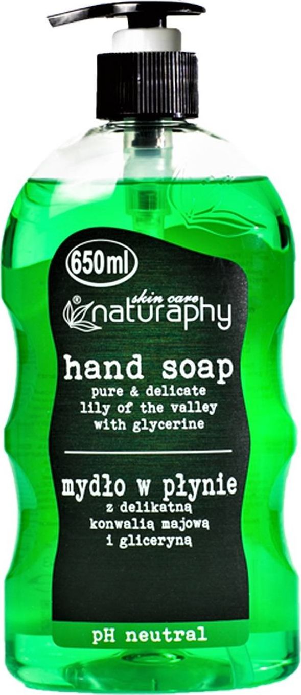 BluxCosmetics Mydło w płynie z delikatną konwalią majową i gliceryną 650 ml