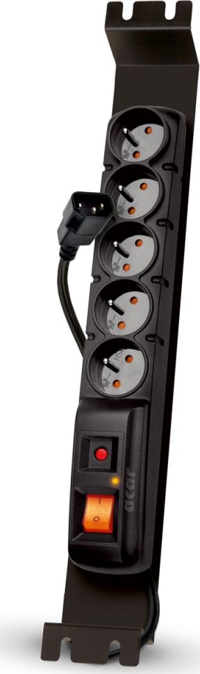 Acar Listwa zasilająca F5 RACK IEC 5x 230V PL 1.5m (W1919)