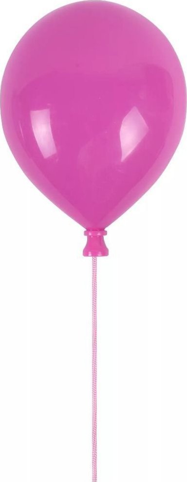 Kinkiet Zumaline Zuma Line Balloon 84454-PK kinkiet lampa ścienna 1x2W LED 6000K 44 lm różowy