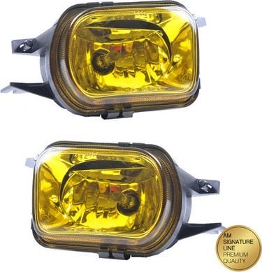 MTuning Zestaw lamp przeciwmgielnych Yellow MERCEDES CLK C209 C-Class W203 SLK R170 2002-2009