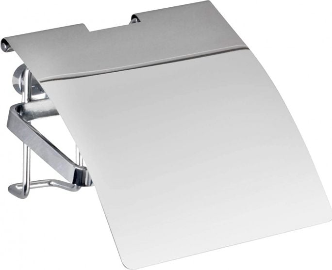 Wenko uchwyt rolki toalety Premium 12,5 x 9 cm stal nierdzewna srebrna