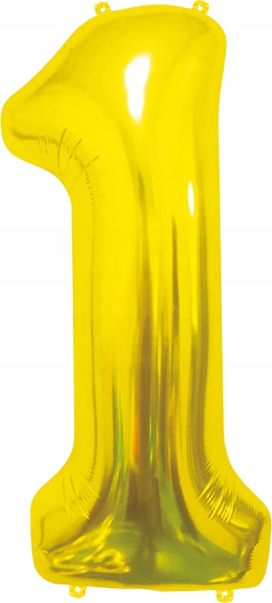 GoDan Balon foliowy B&C Cyfra 1, złota, 85 cm
