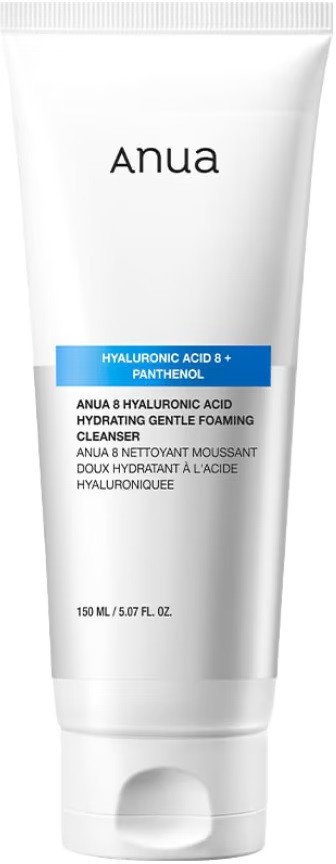 Anua 8 Hyaluronic Acid Nawilżająca pianka do oczyszczania twarzy 150ml