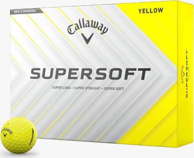 Piłki golfowe CALLAWAY SUPERSOFT (białe)