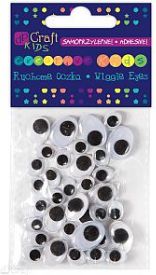 DP Craft Ruchome oczka owalne mix