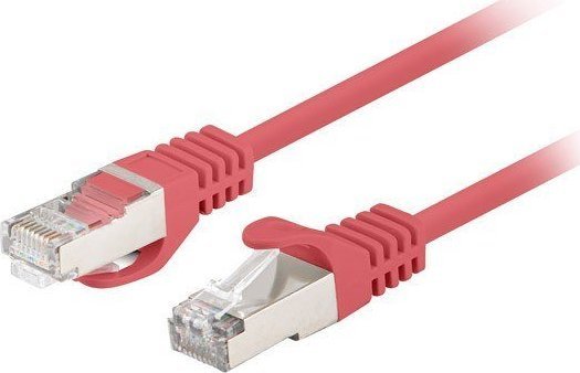 Lanberg PATCHCORD KAT.6 FTP 0.5M CZERWONY FLUKE PASSED LANBERG 10-PACK