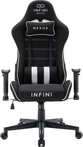 Fotel zenga.pl Fotel Gamingowy INFINI NEXUS z regulacja podłokietników i oparcia, obszywany tkaniną
