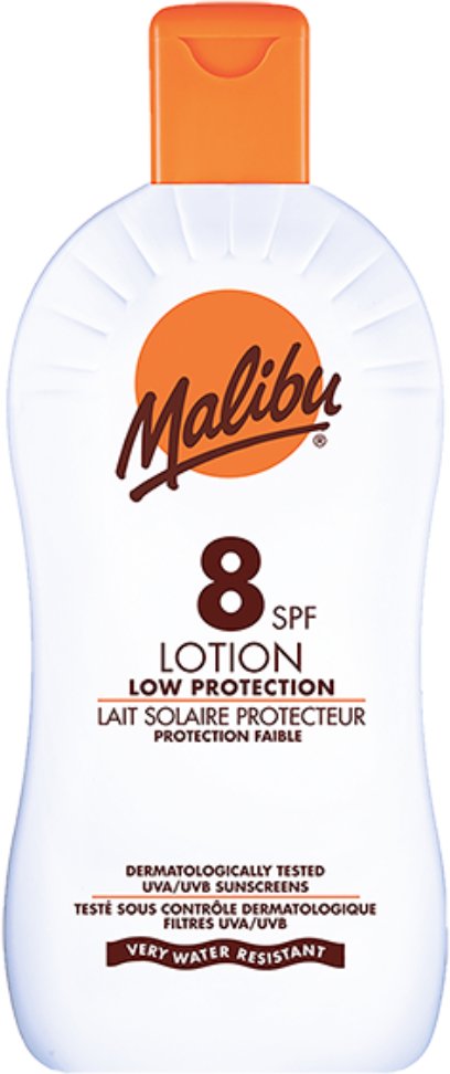 Malibu Protective Lotion SPF8 Wodoodporny Balsam 100ml