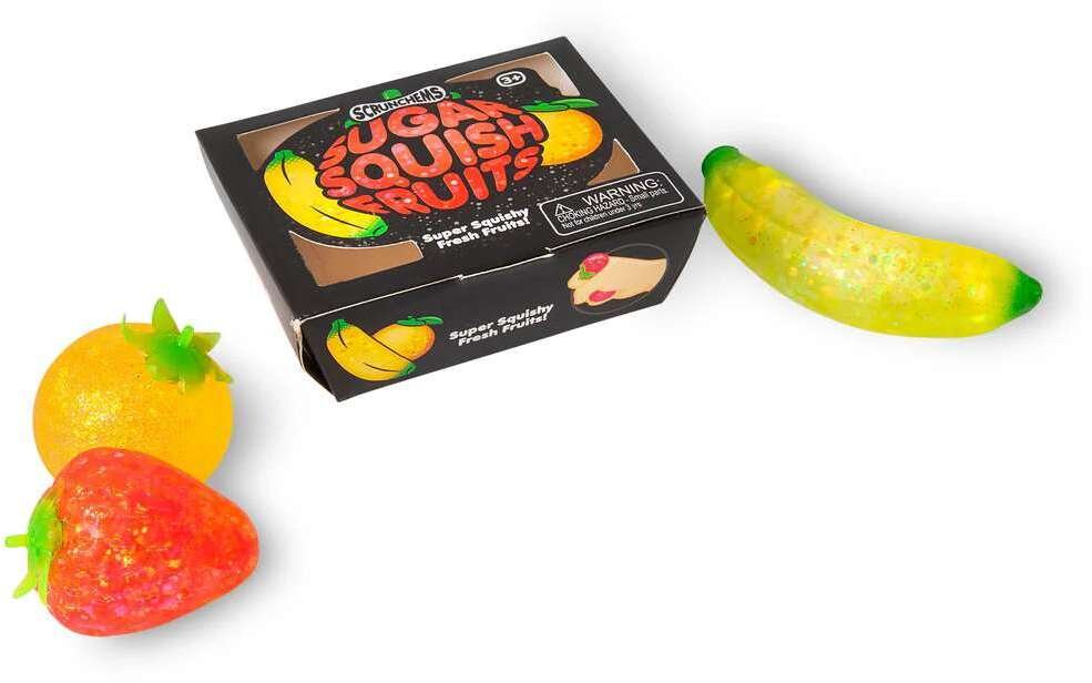 Cukrowe gniotki owoce