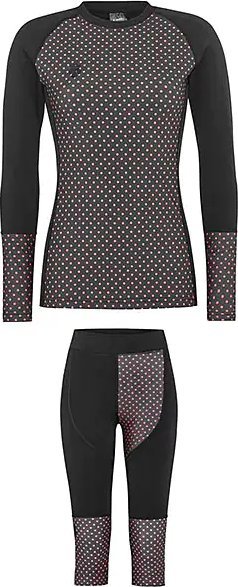 Majesty Zestaw Bielizny Technicznej Majesty Shelter Lady Base Layer SET Polkadot M