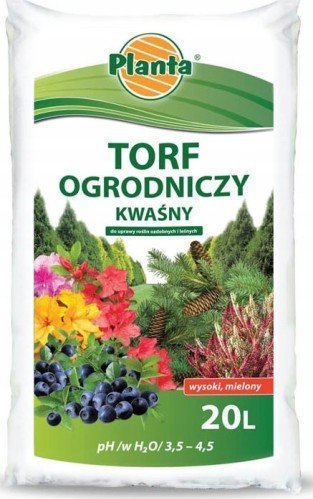 Planta Torf kwaśny ogrodniczy pod borówkę 20 l